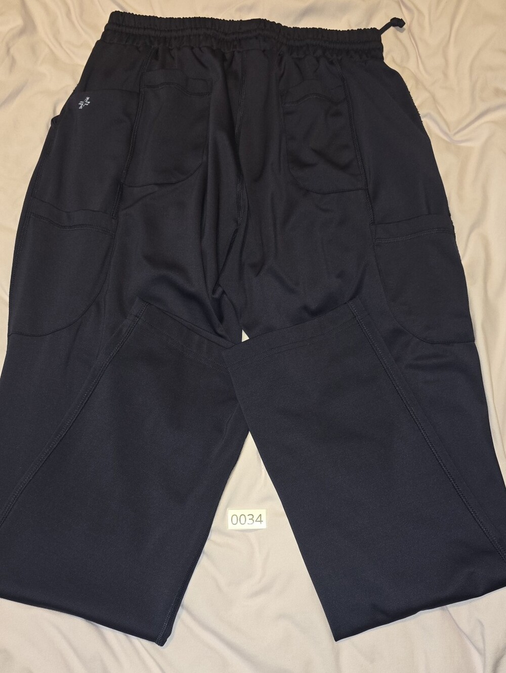 FIT Womens Scrubs Original Fit  Scrub Pants Navy Blue Large Tall Fragrance Free
